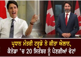 pm trudeau calls snap election