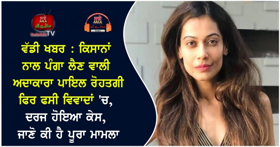 fir register against payal rohatgi