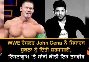 john cena pays tribute to sidharth shukla