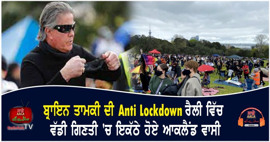 brian tamakis anti lockdown rally