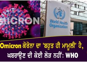 world health organization on omicron variant