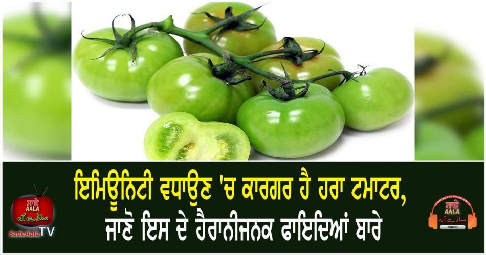 health benefits of green tomatoes