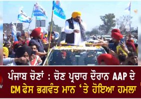 attack on bhagwant mann