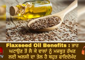 flaxseed oil benefits