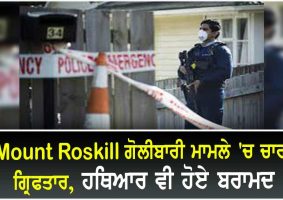 four arrested over mount roskill shooting