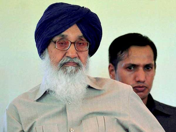 former cm parkash singh badal hospitalized