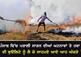 punjab stubble burning case