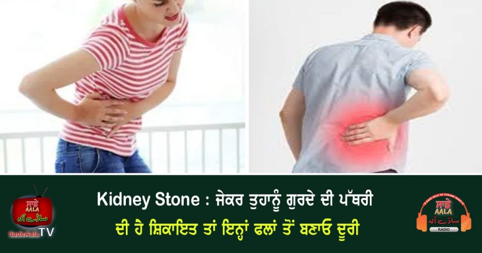 kidney stone patient should avoid