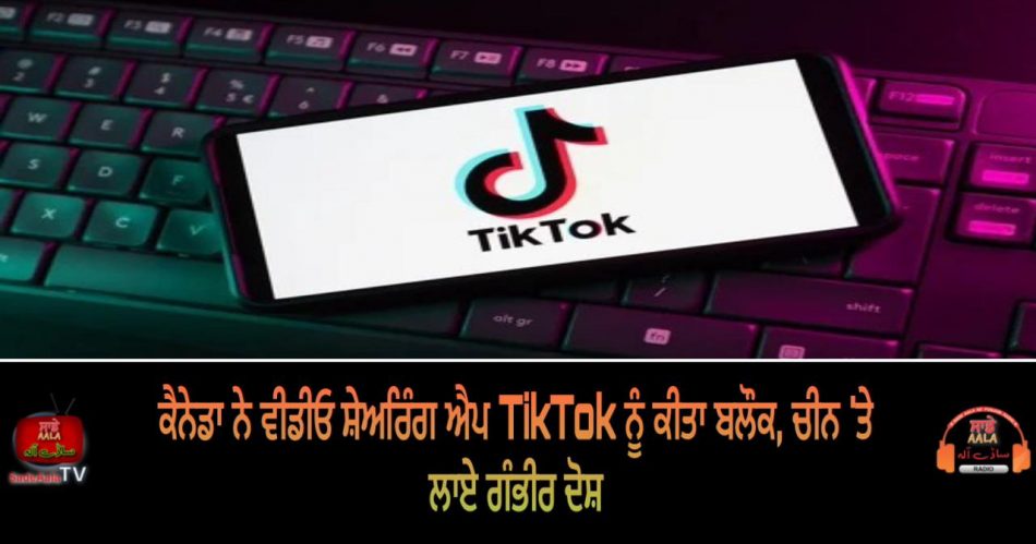 canada blocks tiktok from govt tools