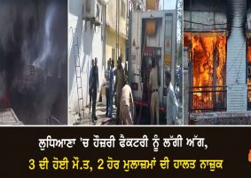 three die in ludhiana hosiery factory fire