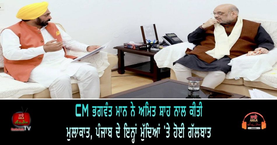 cm mann meet amit shah