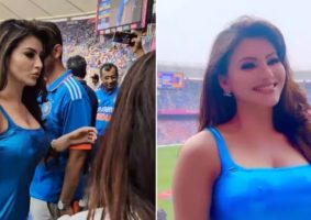 urvashi rautela in narendra modi stadium