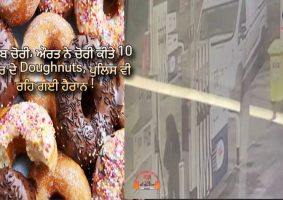 Australian Woman Doughnuts Theft