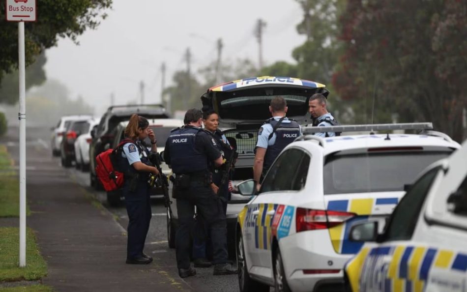 fired at a building in aucklands hobsonville