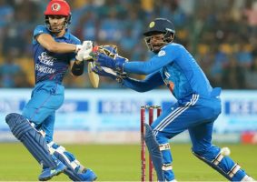 Third T20 tied between India and Afghanistan