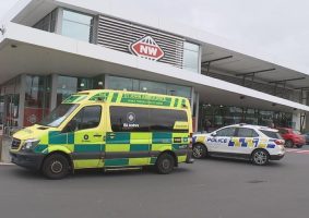 new world supermarket security guard stabbed