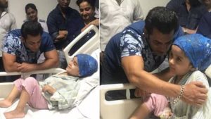  salman khan met a three year old