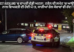 person killed by train in west auckland