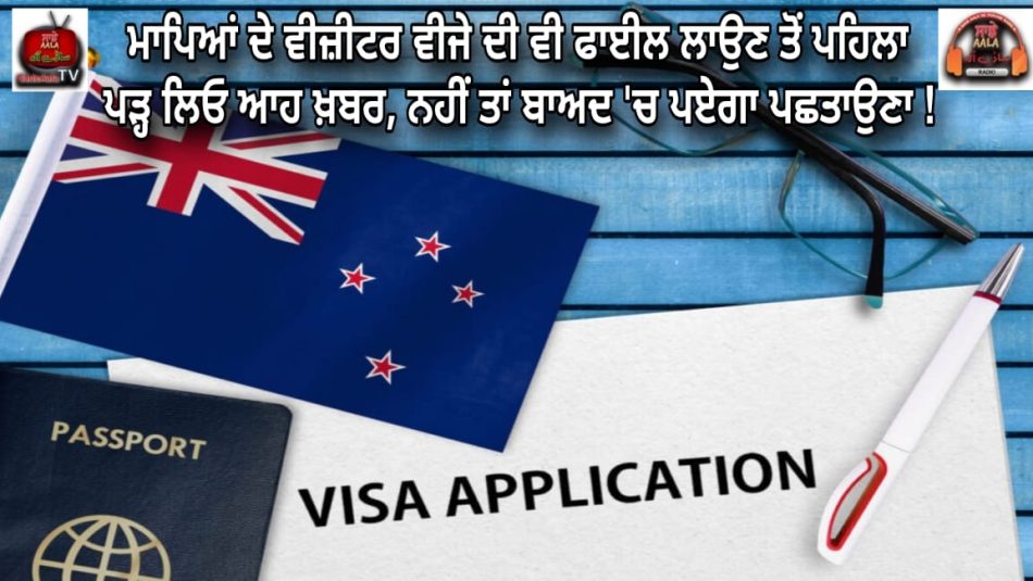 before filing the visitor visa file