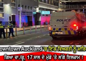 Stabbing in central Auckland