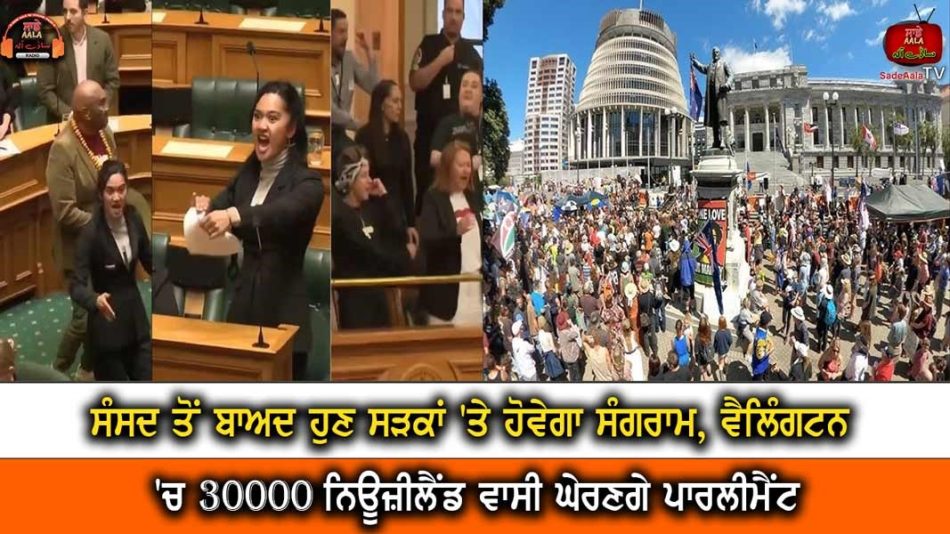 30000 New Zealanders will surround Parliament